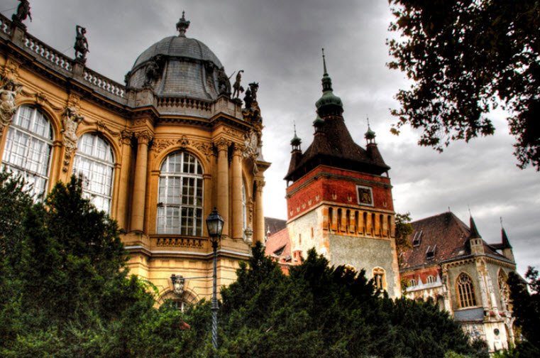 Vajdahunyad Castle, Budapest (City Park), Hungary